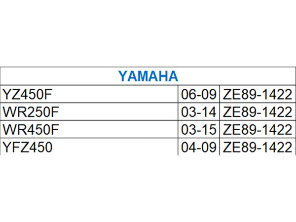 Engine Plug for Yamaha YZ/WR/YFZ - Blue