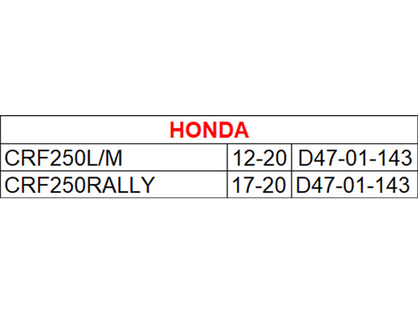 Radiator Hose Kit for Honda - Red