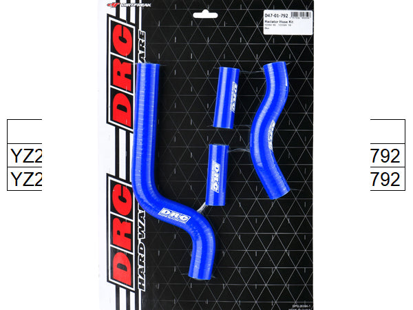 Radiator Hose Kit for Yamaha - Blue