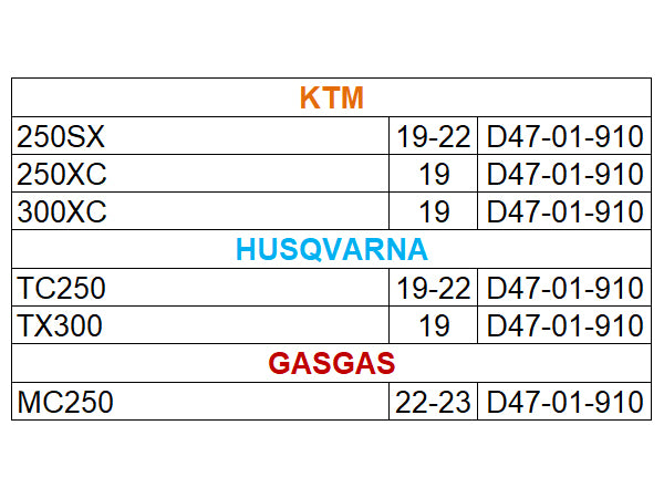 Radiator Hose Kit for KTM Husqvarna KTM - Orange